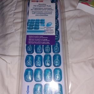 Monthly Pill Organizer (brand new)